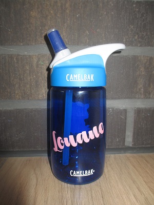 Trinkflasche Camelbak blau
