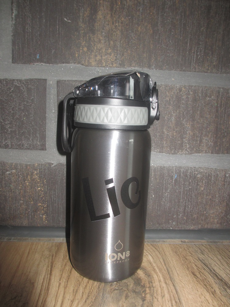 ION8 Kindertrinkflasche, silber